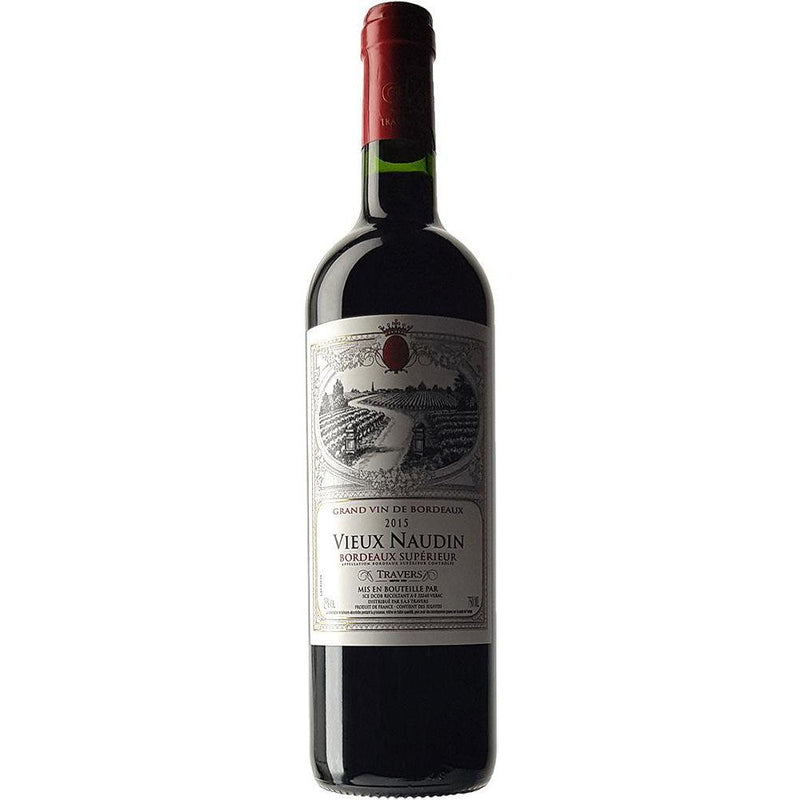 Vieux Naudin Bordeaux Superieur Rouge 2021-Red Wine-World Wine
