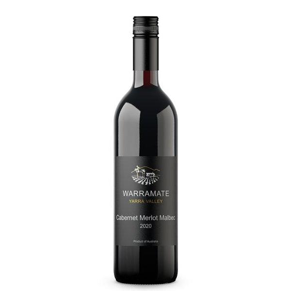 Warramate Cabernet Merlot Malbec 2021 (12 Bottle Case)-Red Wine-World Wine