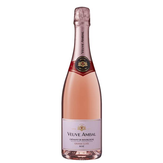Veuve Ambal Crémant de Bourgogne Rosé NV-Champagne & Sparkling-World Wine