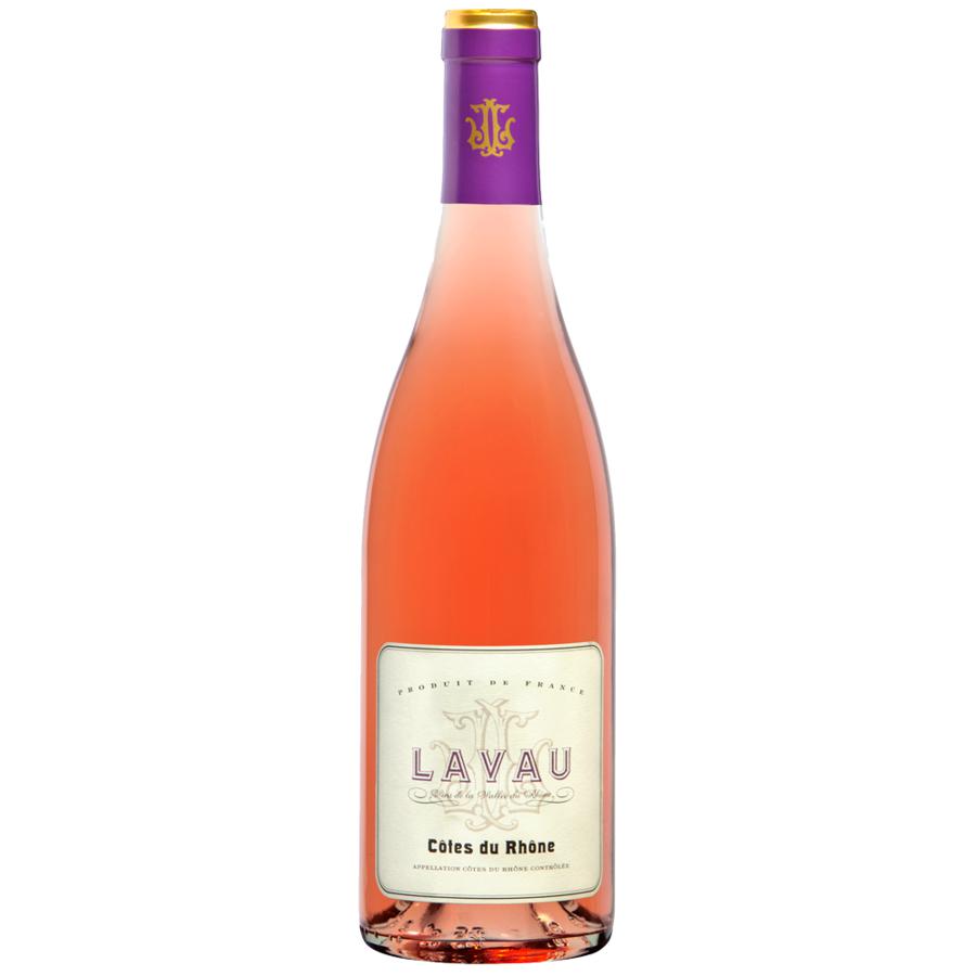 Lavau Cotes du Rhone Rosé 2021-Rose Wine-World Wine