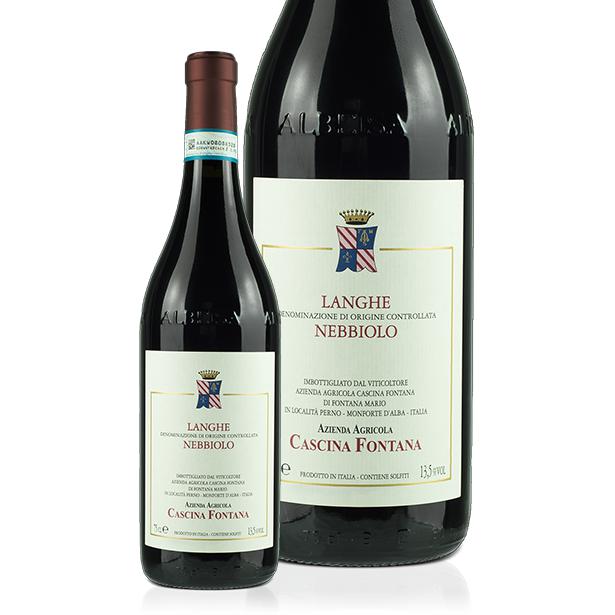 Cascina Fontana Langhe Nebbiolo 2015-Red Wine-World Wine