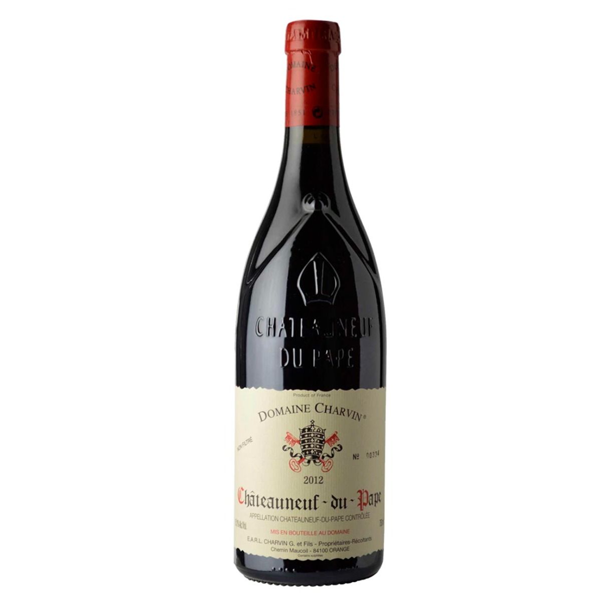 Gerard Charvin Châteauneuf-Du-Pape 2020 (6 Bottle Case)-Red Wine-World Wine