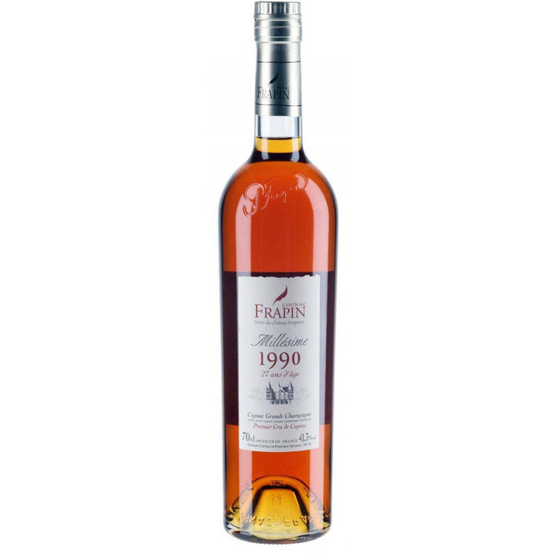 Frapin Cognac 27 Y.O. 1990 - 700ml (6 Bottle Case)-Spirits-World Wine