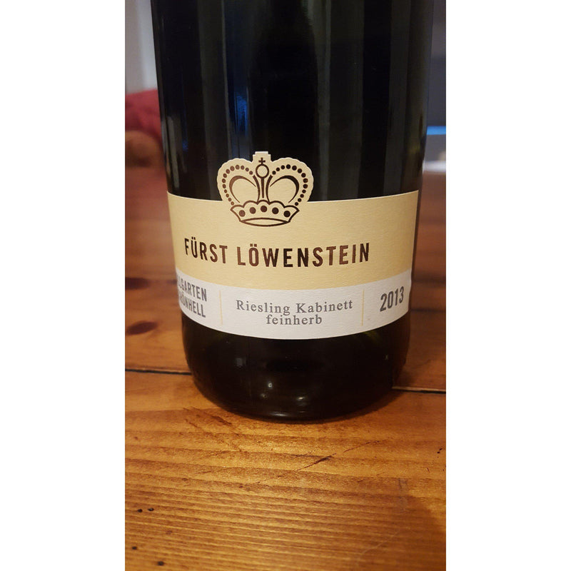 Furst Lowenstein Hallgarten Schonell Kabinett Rheingau 2013 (12 bottle case)-White Wine-World Wine