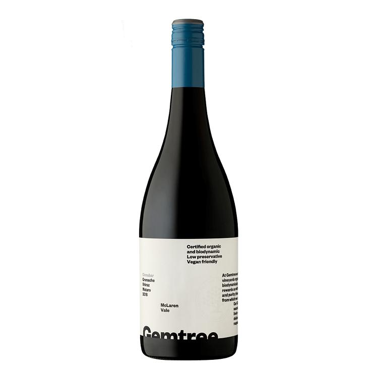 Gemtree Cinnabar Grenache Shiraz Mataro 2019 (12 bottle case)-Red Wine-World Wine