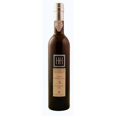 Henriques & Henriques Finest Medium Dry 5Yo 500ml-Dessert, Sherry & Port-World Wine