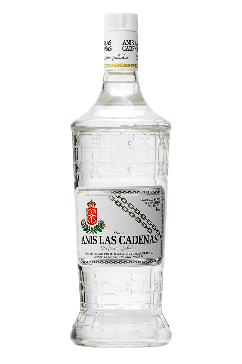 Pablo Esparza ‘Anís las Cadenas’ Dulce 1 litre (35% a/v) NV