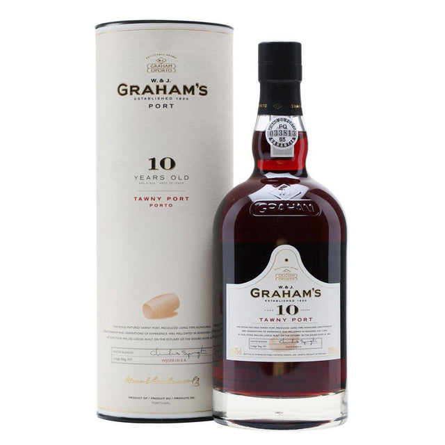 Graham's Ten Year Old Tawny Port (Gift Boxed)-Dessert, Sherry & Port-World Wine