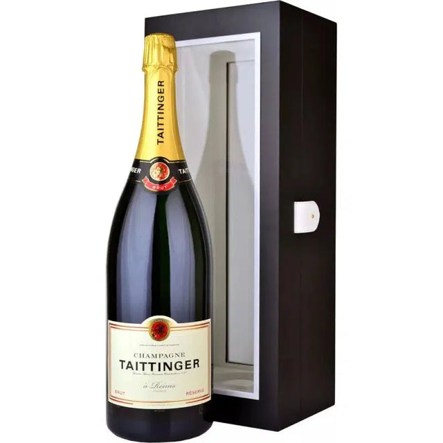 Champagne Taittinger Brut Réserve Gift Boxed 3L NV-Champagne & Sparkling-World Wine