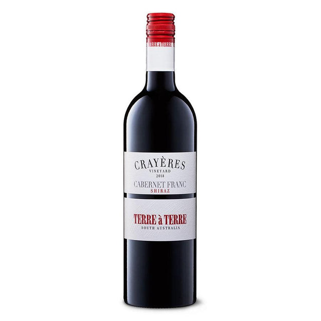 Terre à Terre Crayères Cabernet Franc Shiraz 2019 (6 bottle case)-Red Wine-World Wine
