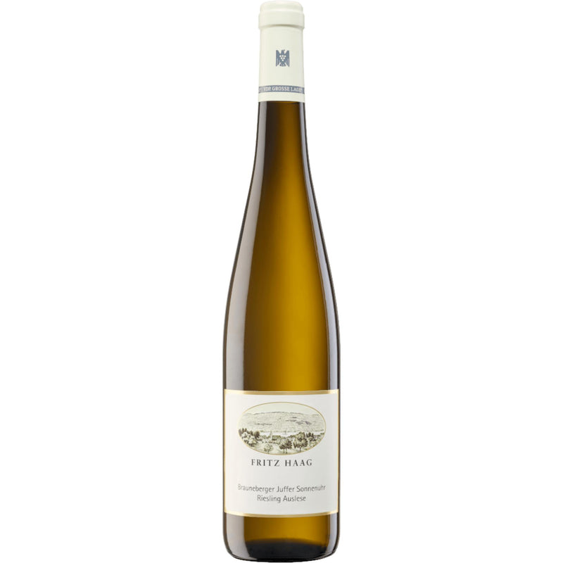 Fritz Haag Brauneberger Juffer Sonnenuhr Riesling Auslese 375ml 2021 (6 Bottle Case)-White Wine-World Wine