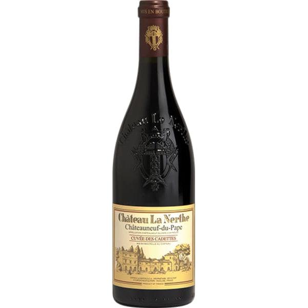 Chateau La Nerthe Cuvée des Cadettes Rouge Châteauneuf-du-Pape 2017-Red Wine-World Wine